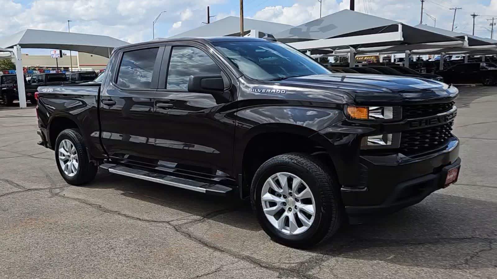 Used 2020 Chevrolet Silverado 1500 Custom with VIN 3GCPYBEK3LG169006 for sale in San Angelo, TX