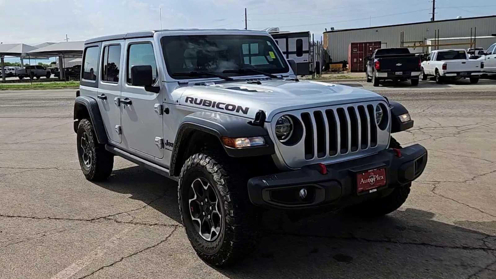 Used 2023 Jeep Wrangler 4-Door Rubicon with VIN 1C4HJXFG1PW655451 for sale in San Angelo, TX