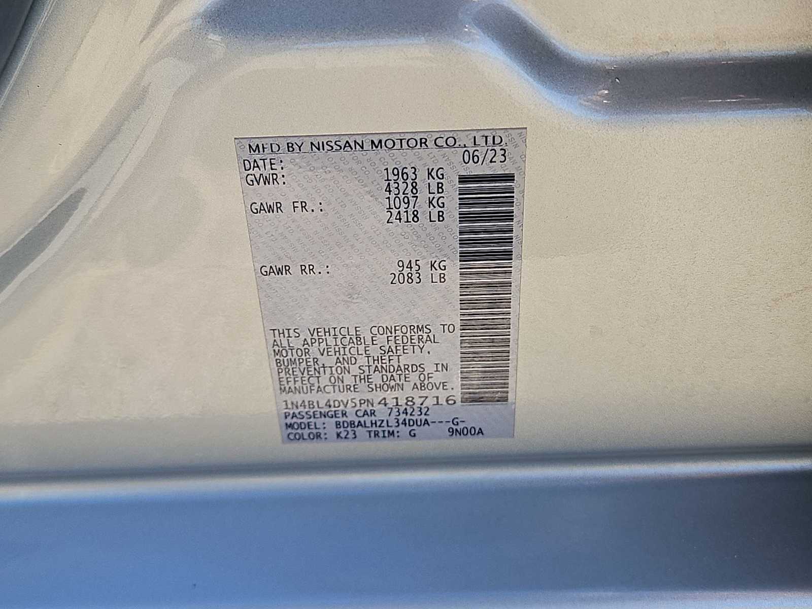 Thumbnail: 2023 Nissan Altima - 25