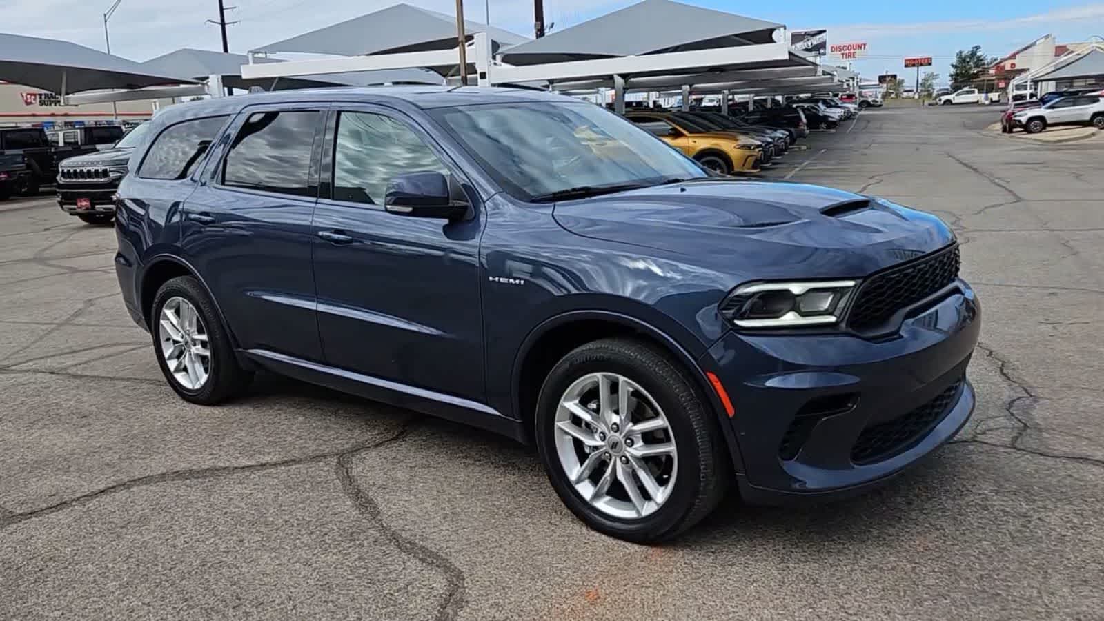 Used 2021 Dodge Durango R/T with VIN 1C4SDHCT0MC715883 for sale in San Angelo, TX