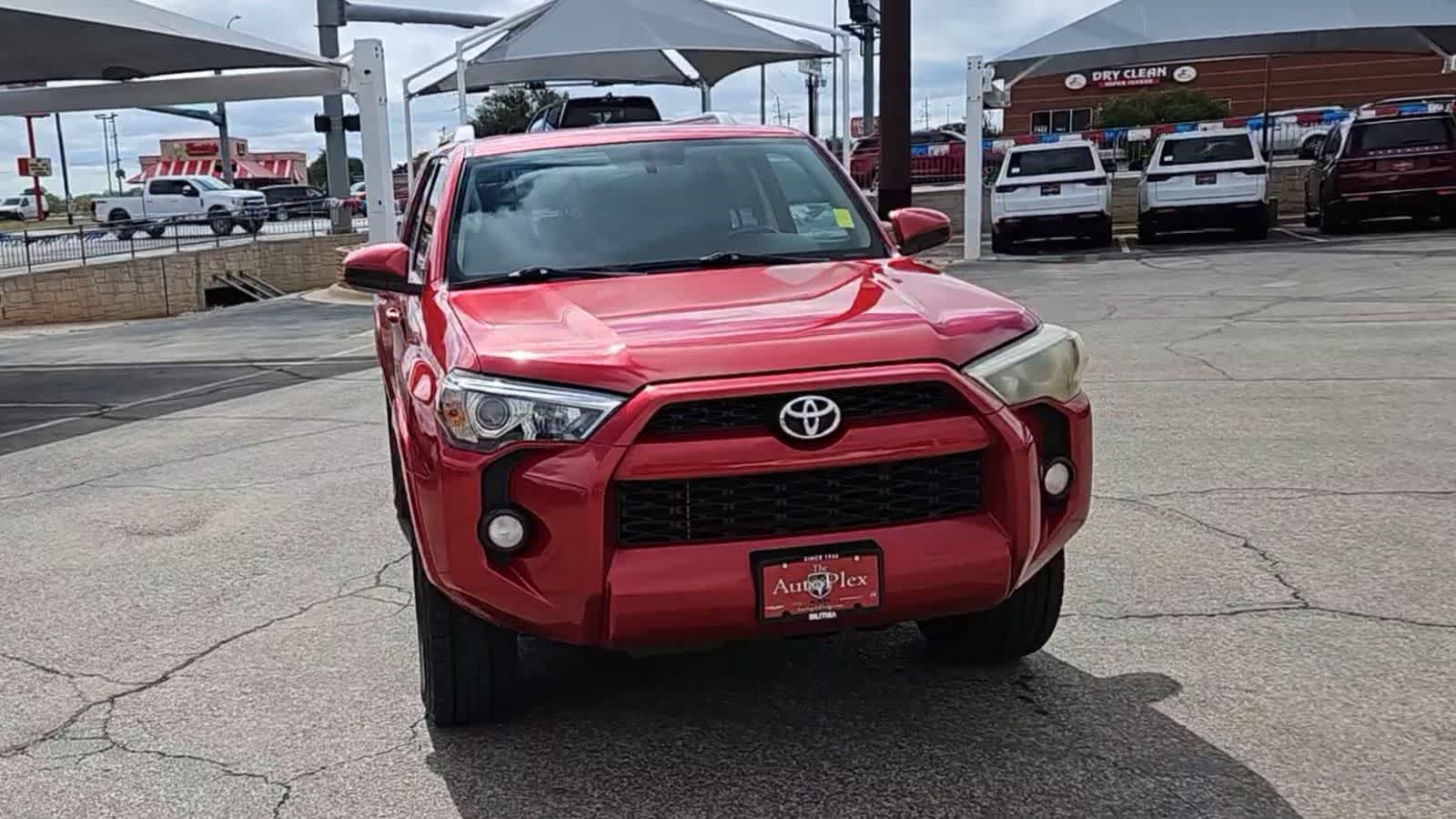 Used 2015 Toyota 4Runner SR5 with VIN JTEZU5JR4F5096762 for sale in San Angelo, TX