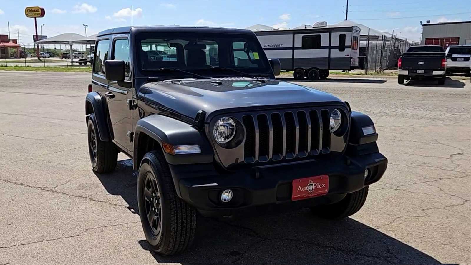 Used 2019 Jeep Wrangler Sport with VIN 1C4GJXAN8KW542364 for sale in San Angelo, TX