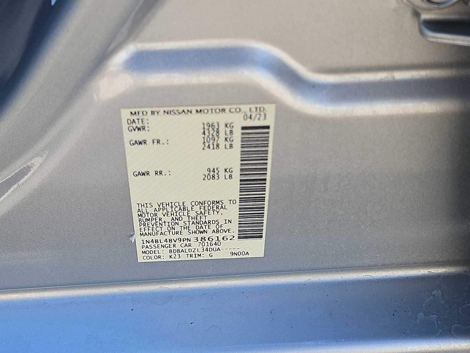 Thumbnail: 2023 Nissan Altima - 25