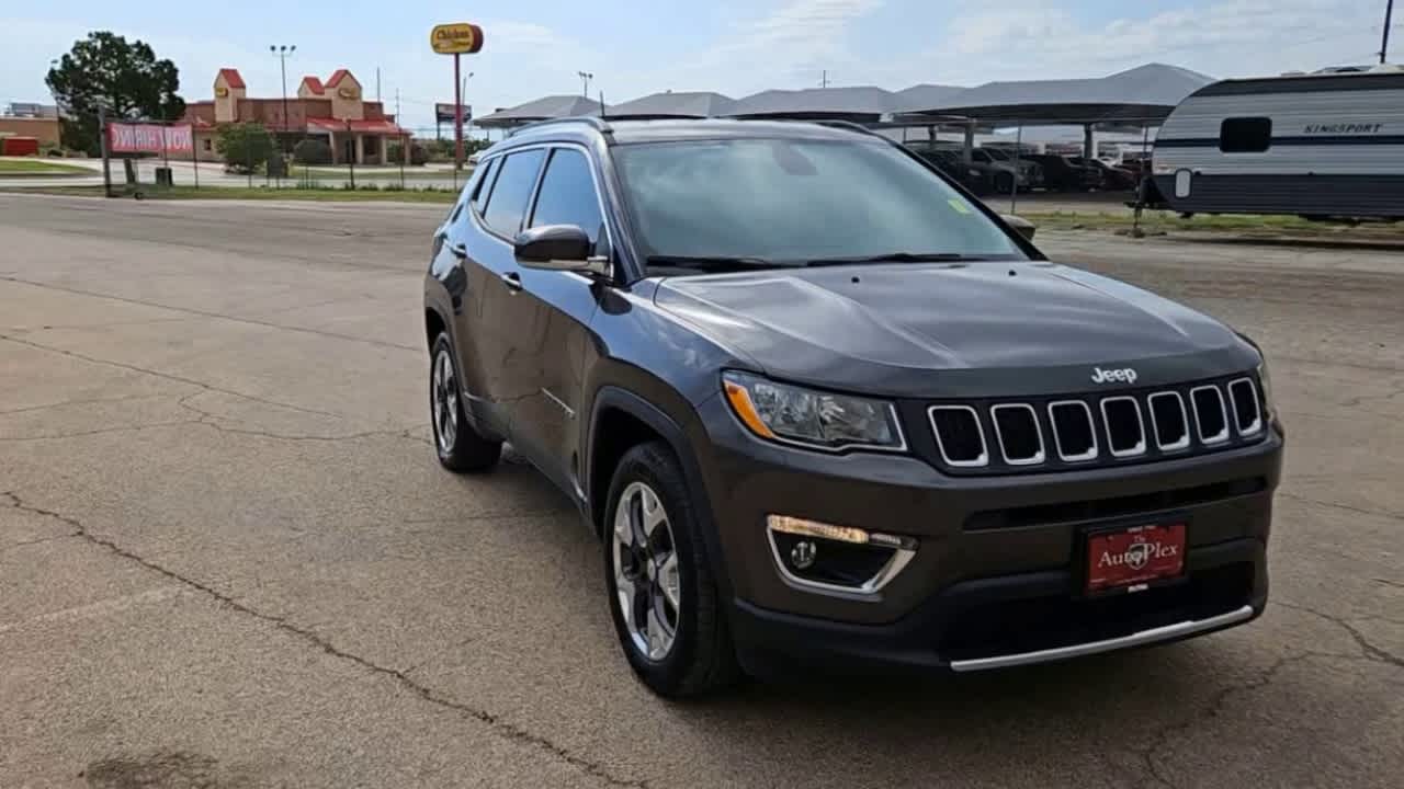 Used 2018 Jeep Compass Limited with VIN 3C4NJDCB2JT101861 for sale in San Angelo, TX