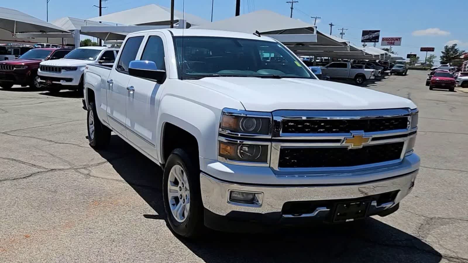 Certified 2014 Chevrolet Silverado 1500 LTZ with VIN 1GCUKSEC0EF194480 for sale in San Angelo, TX