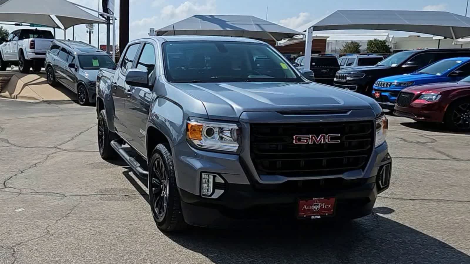 Used 2022 GMC Canyon Elevation with VIN 1GTG5CEN9N1111458 for sale in San Angelo, TX