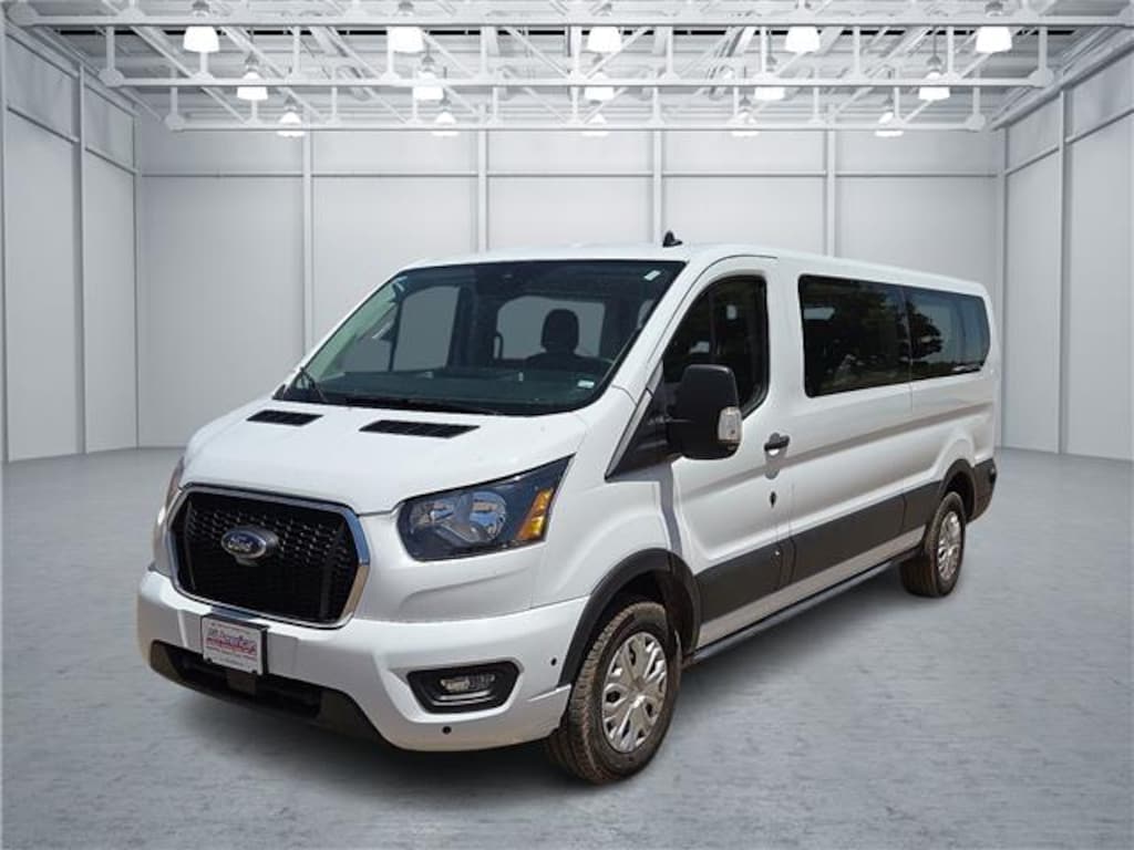 Used 2024 Ford Transit-350 Passenger XLT Rear-Wheel Drive Low Roof 148 in. WB Van