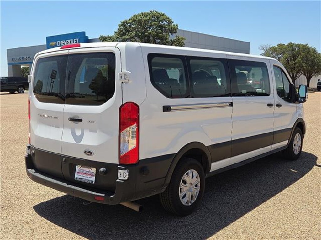 Used 2024 Ford Transit-350 Passenger XLT Rear-Wheel Drive Low Roof 148 in. WB Van