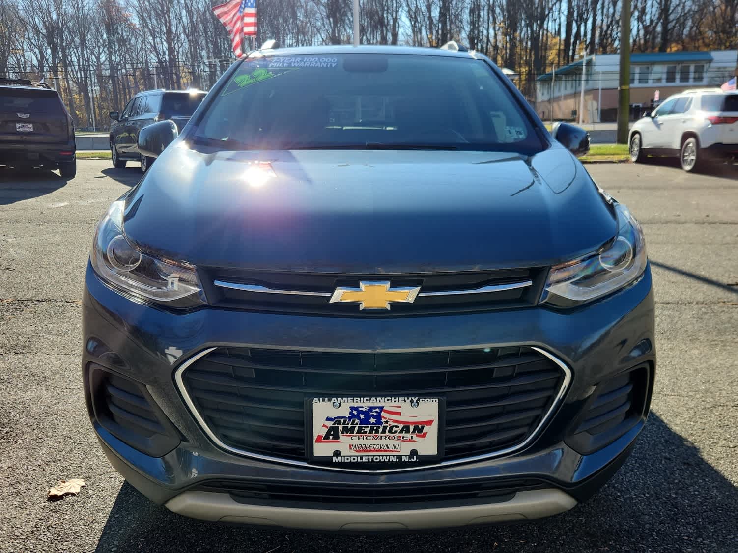 Certified 2022 Chevrolet Trax LT with VIN KL7CJPSM3NB559182 for sale in Pocomoke City, MD