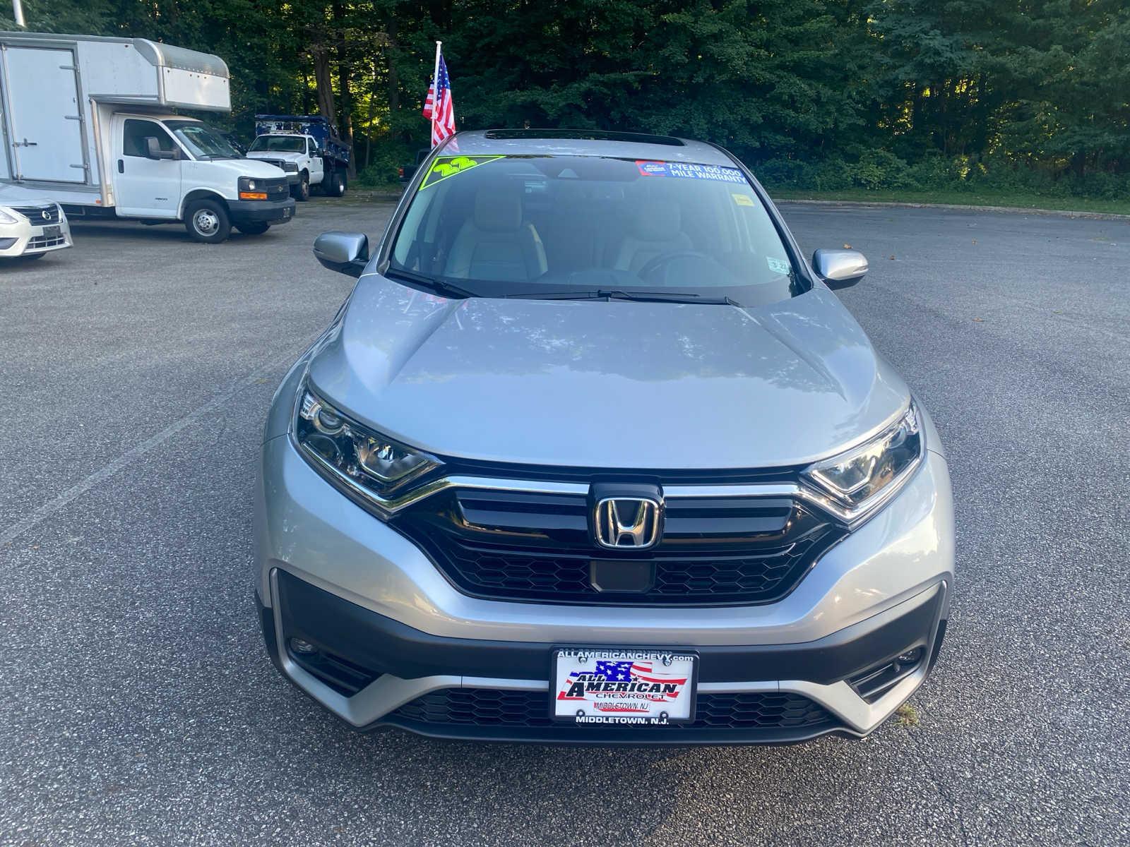 Certified 2022 Honda CR-V EX-L with VIN 2HKRW2H84NH627595 for sale in Middletown, NJ