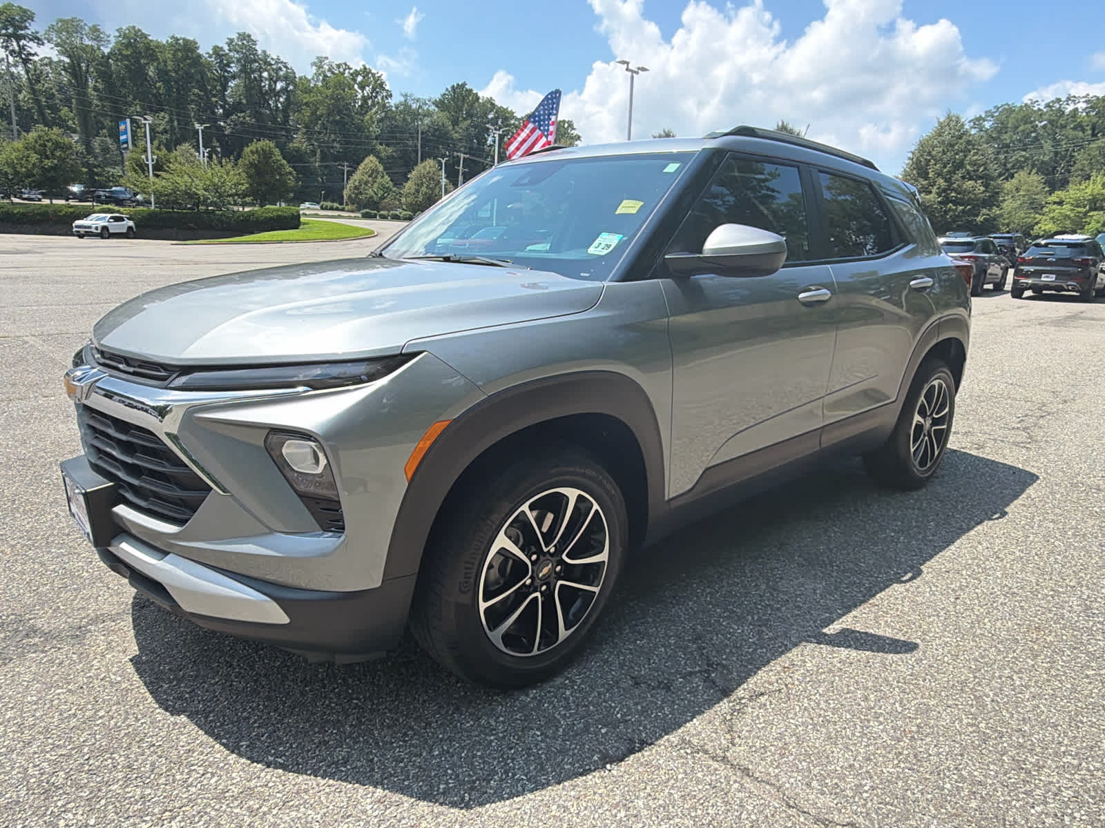 Sterling Gray Metallic 2024 Chevrolet Trailblazer SUV / Crossover Four-Wheel Drive Automatic