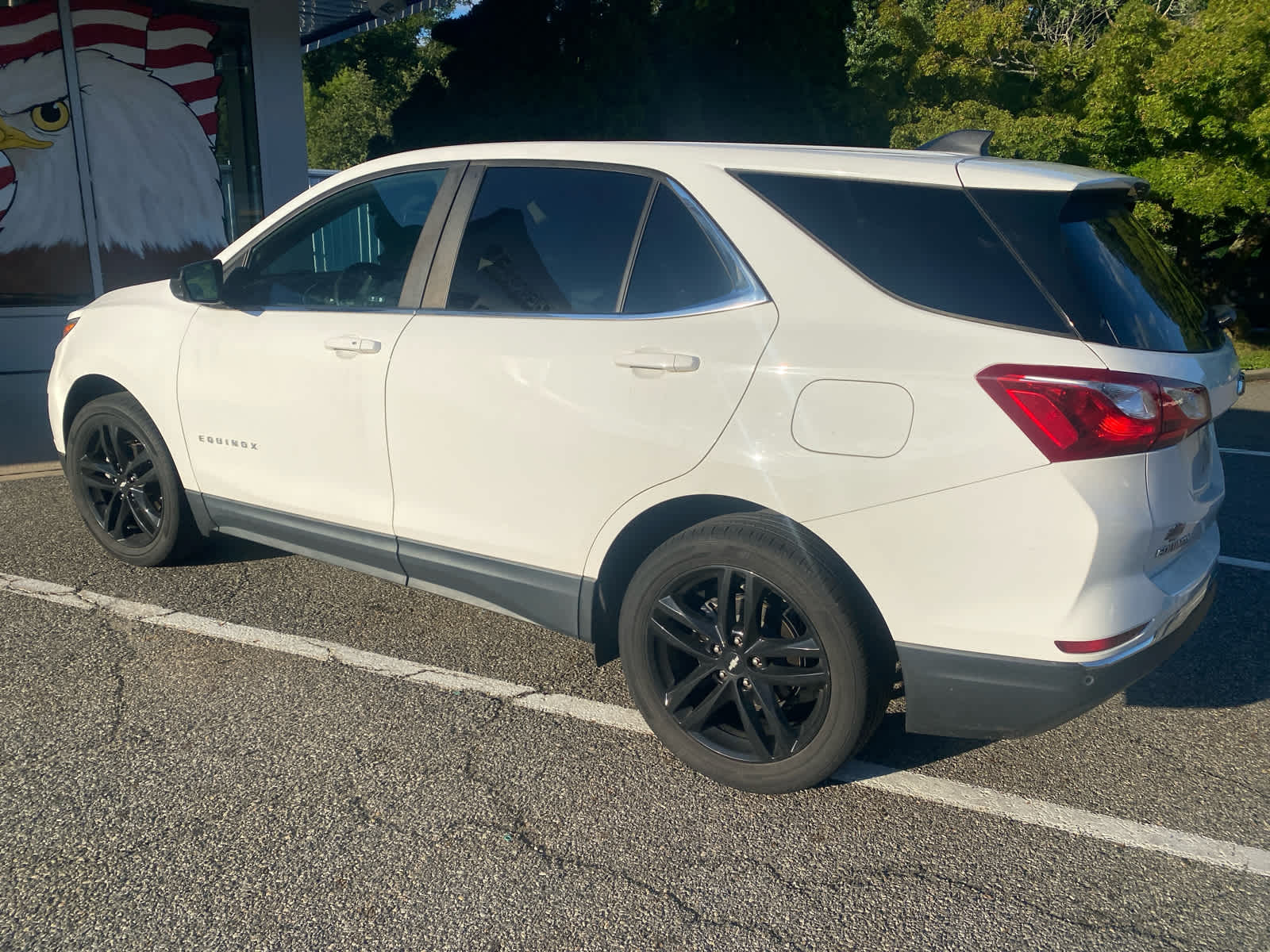 Used 2021 Chevrolet Equinox LT with VIN 2GNAXKEVXM6163453 for sale in Middletown Township, NJ