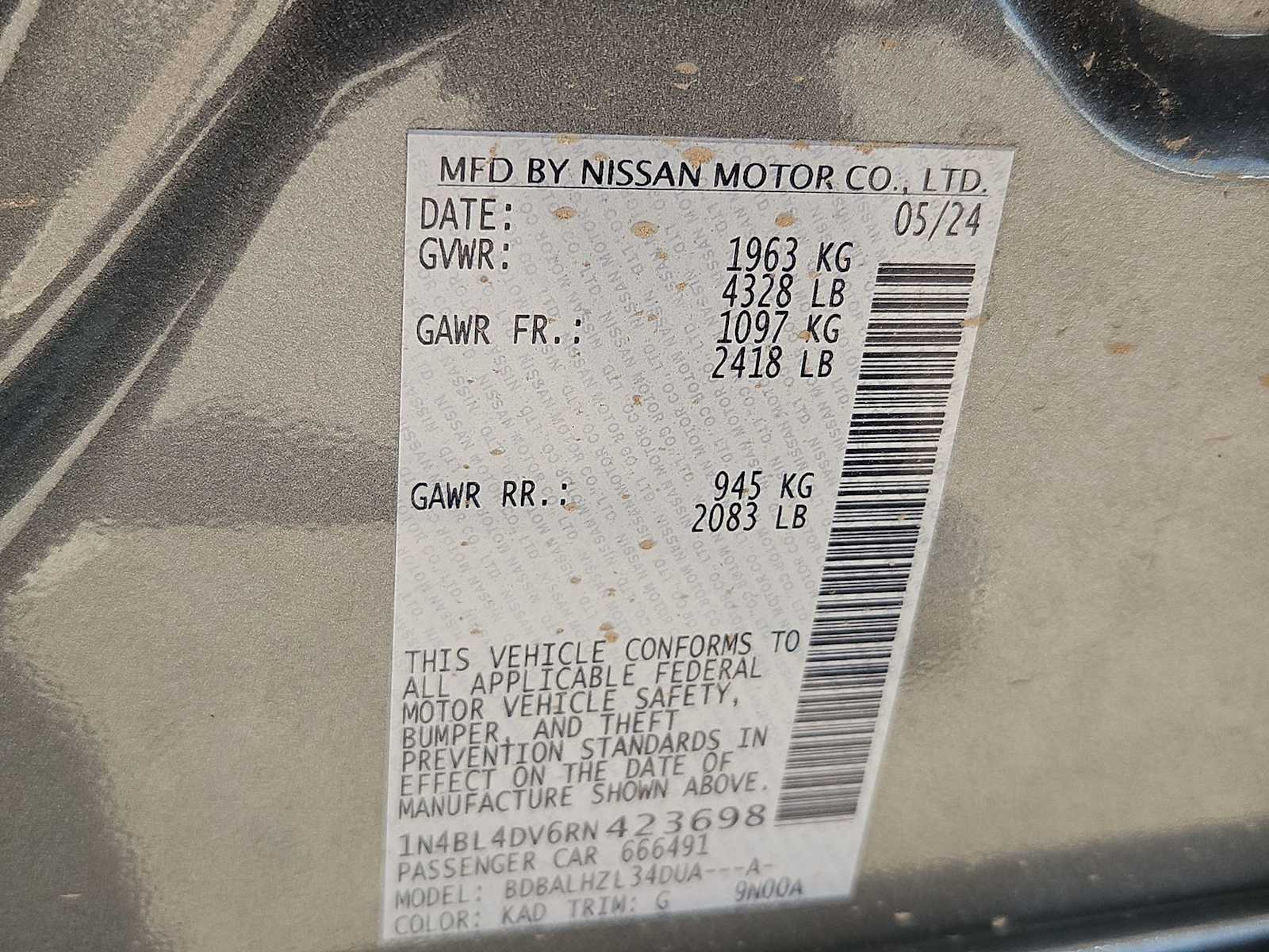 Thumbnail: 2024 Nissan Altima - 25