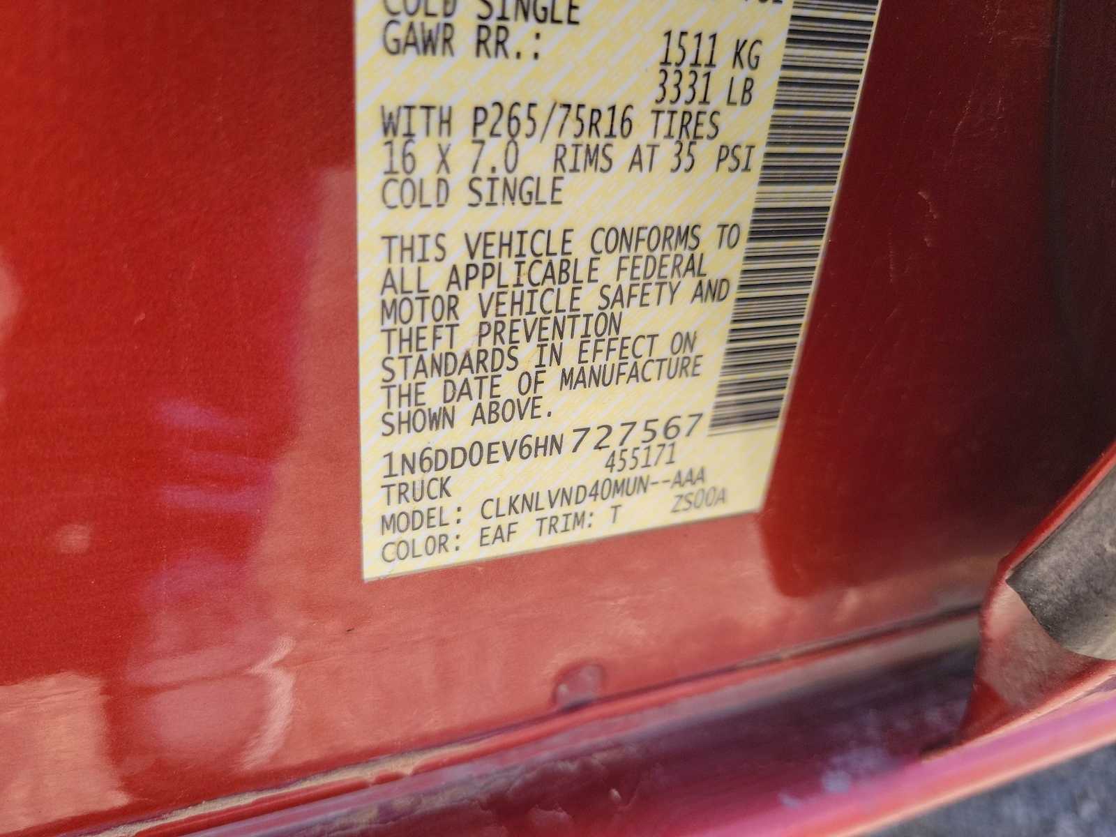 Thumbnail: 2017 Nissan Frontier - 29