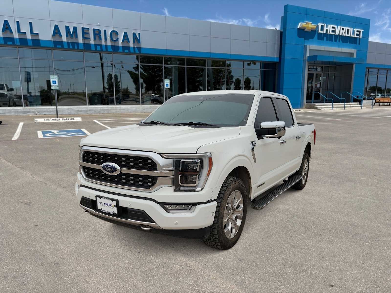 2021 Ford F-150 Platinum Hero Image