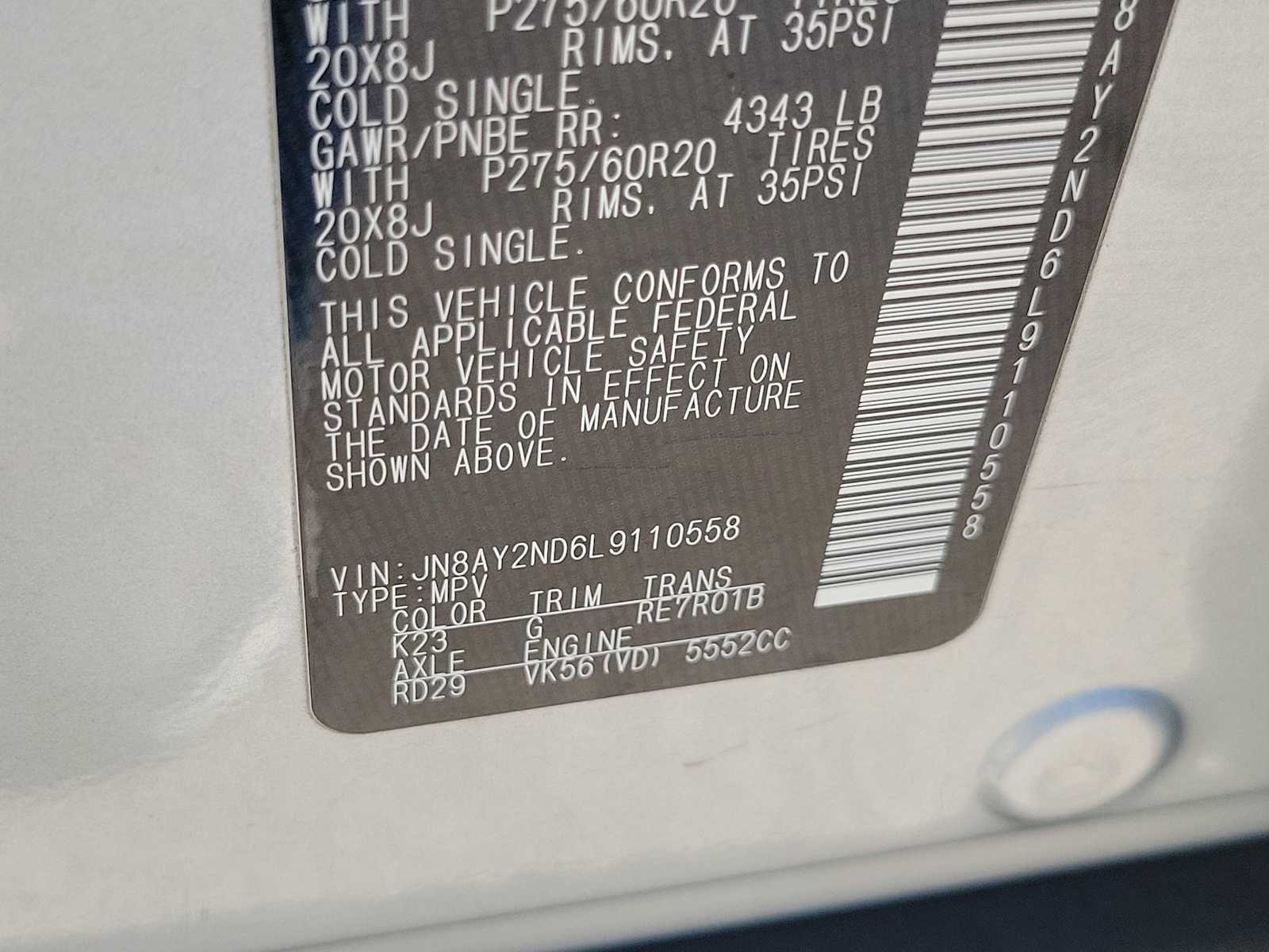 Thumbnail: 2020 Nissan Armada - 21