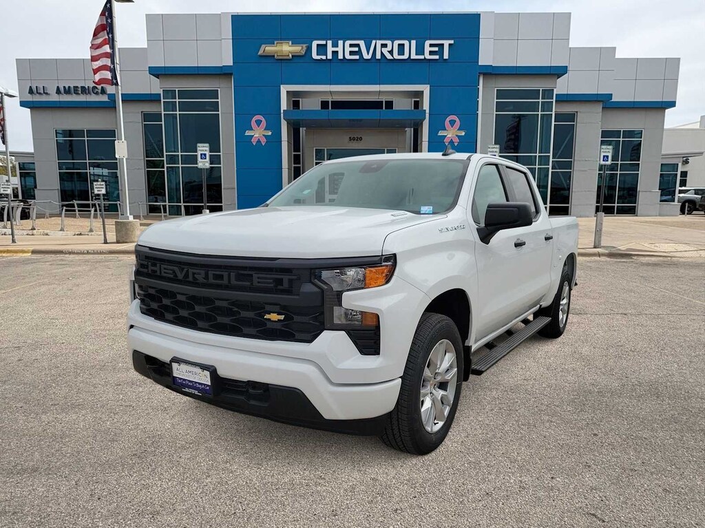 New 2026 Chevrolet Silverado 1500 Custom Truck Crew Cab