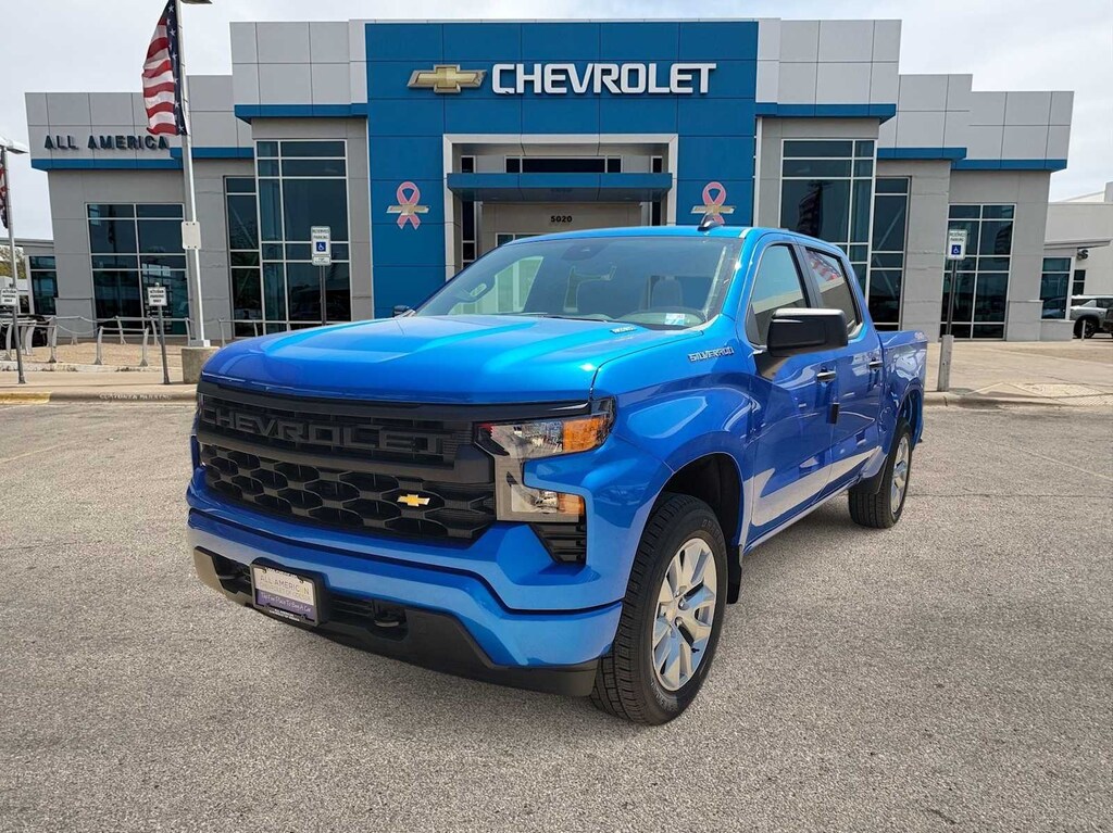 New 2026 Chevrolet Silverado 1500 Custom Truck Crew Cab