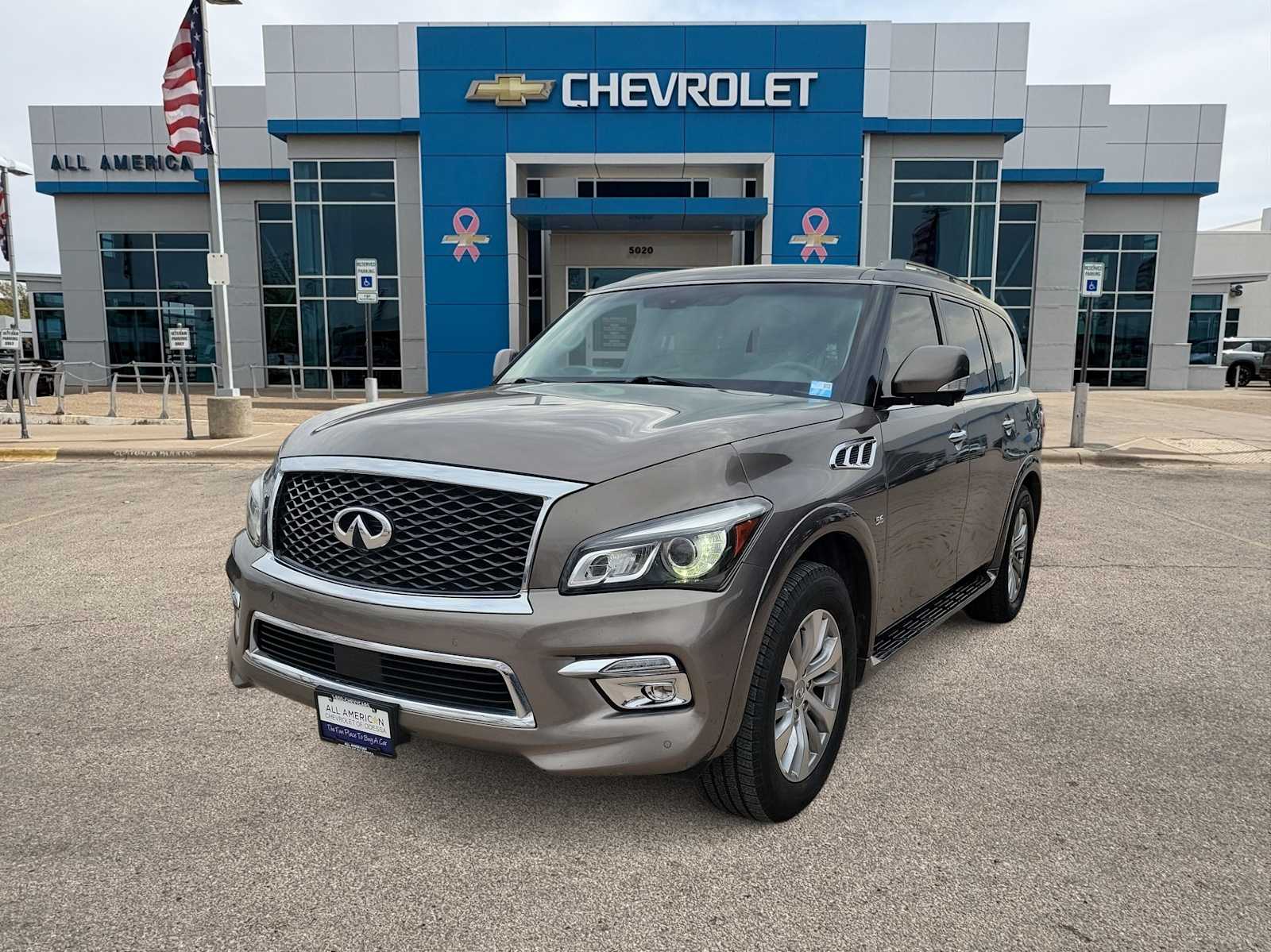 2017 INFINITI QX80  -
                  Odessa, TX