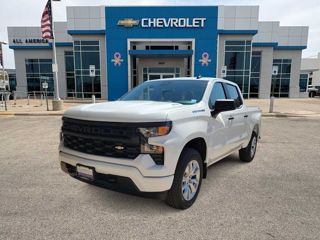 New 2026 Chevrolet Silverado 1500 Custom Truck Crew Cab