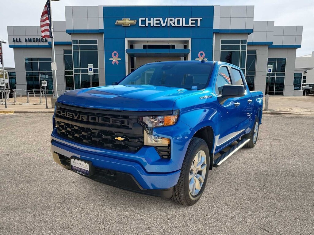 New 2026 Chevrolet Silverado 1500 Custom Truck Crew Cab