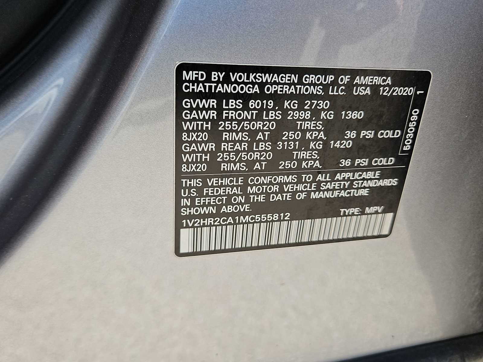 Thumbnail: 2021 Volkswagen Atlas - 25