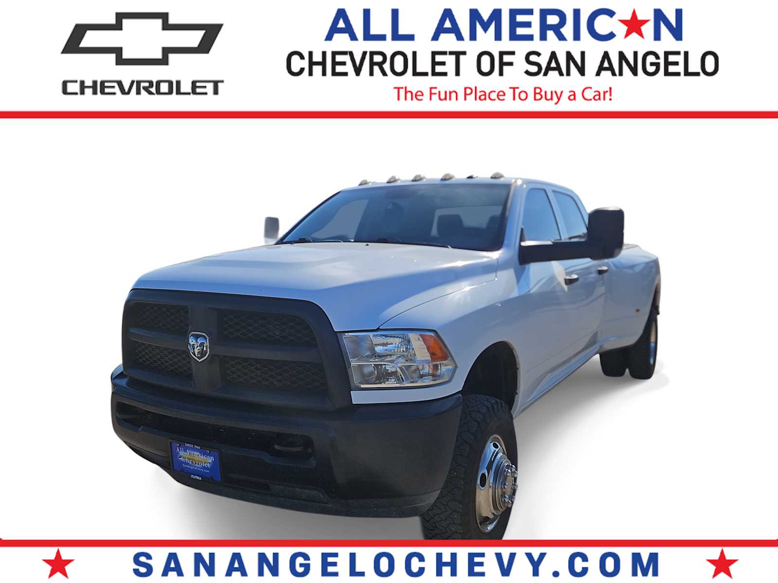 2018 RAM 3500 Tradesman -
                  San Angelo, TX