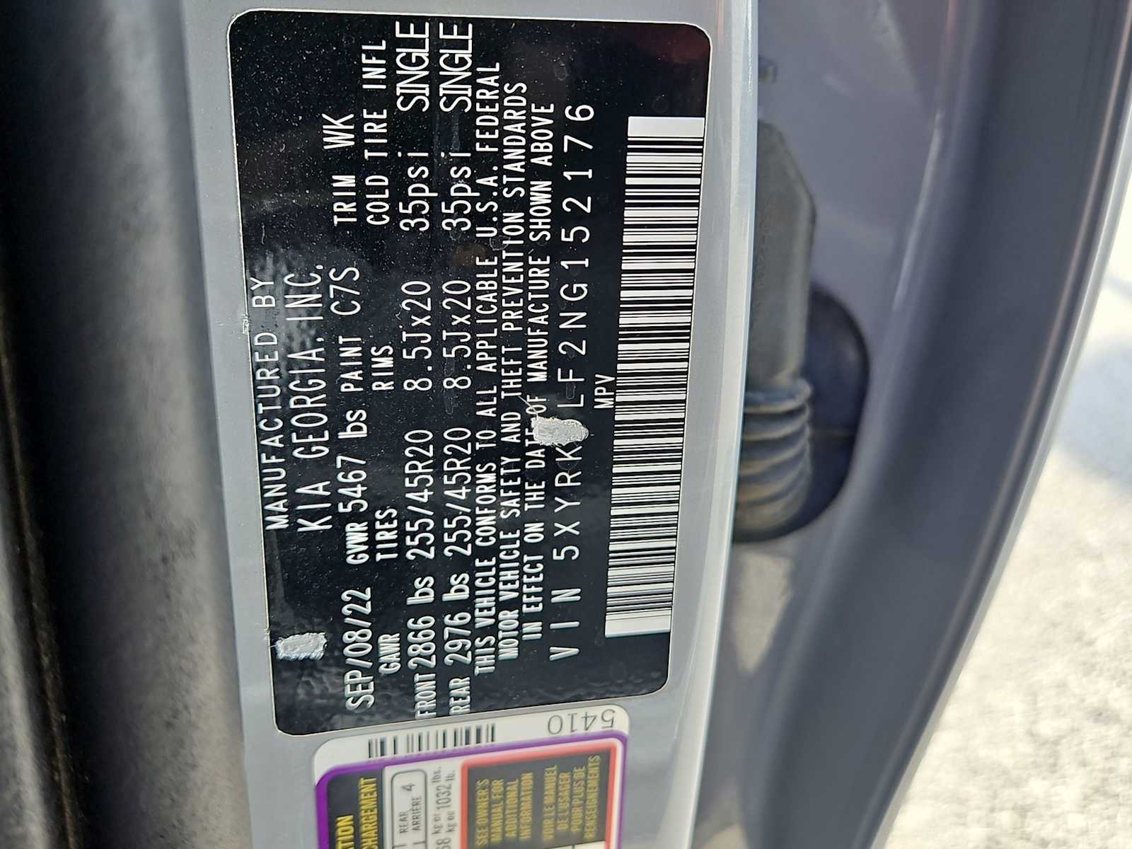 Thumbnail: 2022 Kia Sorento - 25