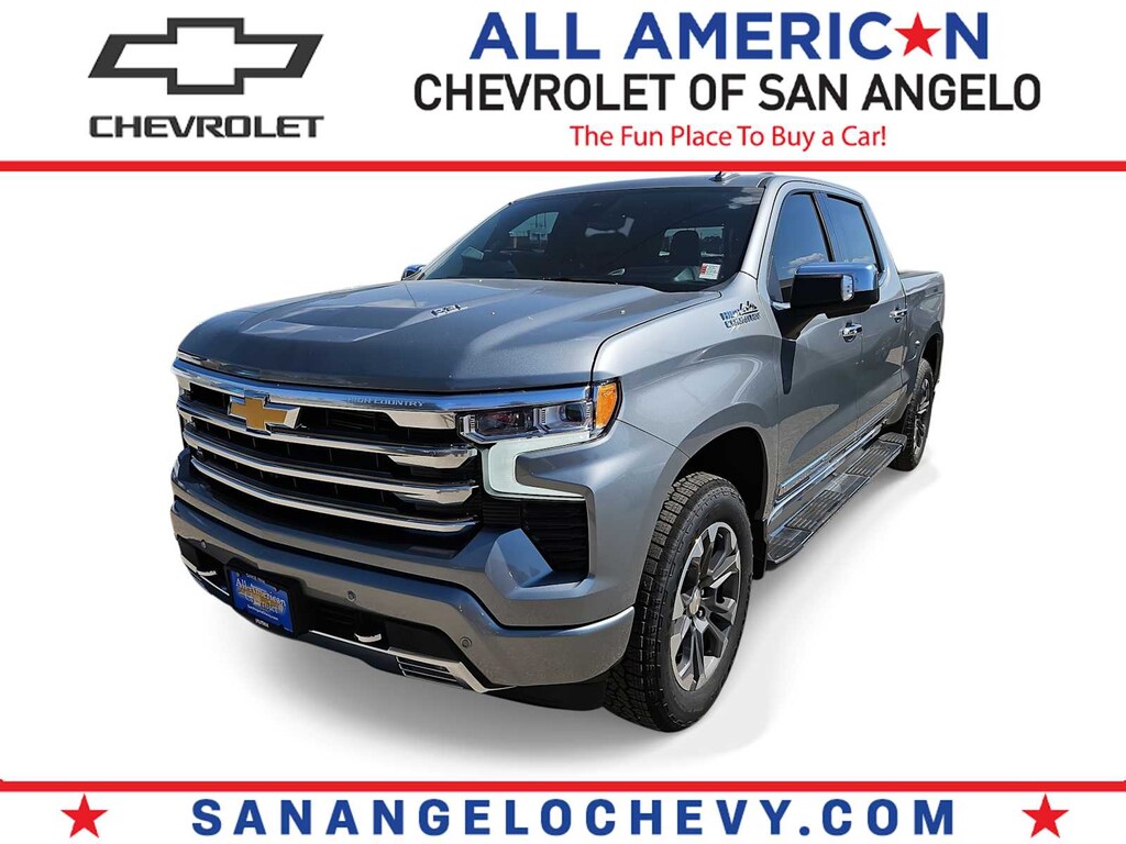 New 2026 Chevrolet Silverado 1500 High Country Truck Crew Cab