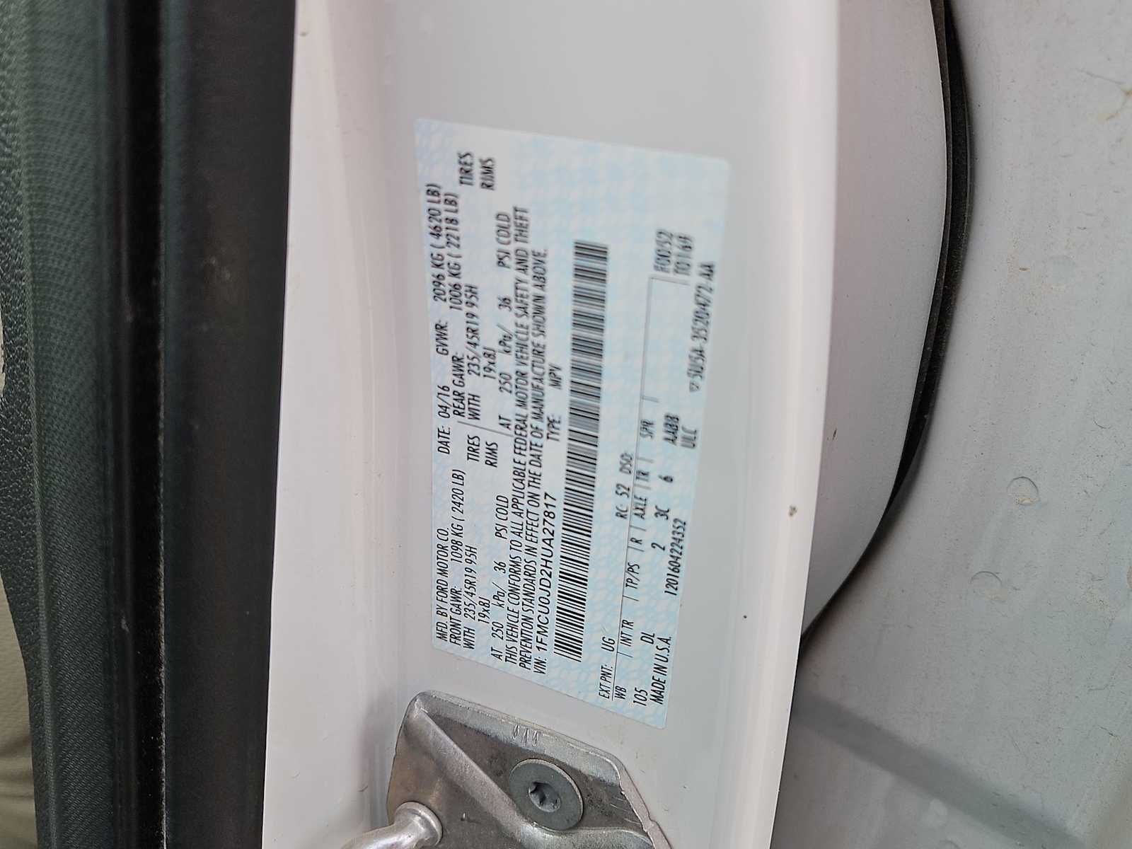 Thumbnail: 2017 Ford Escape - 15