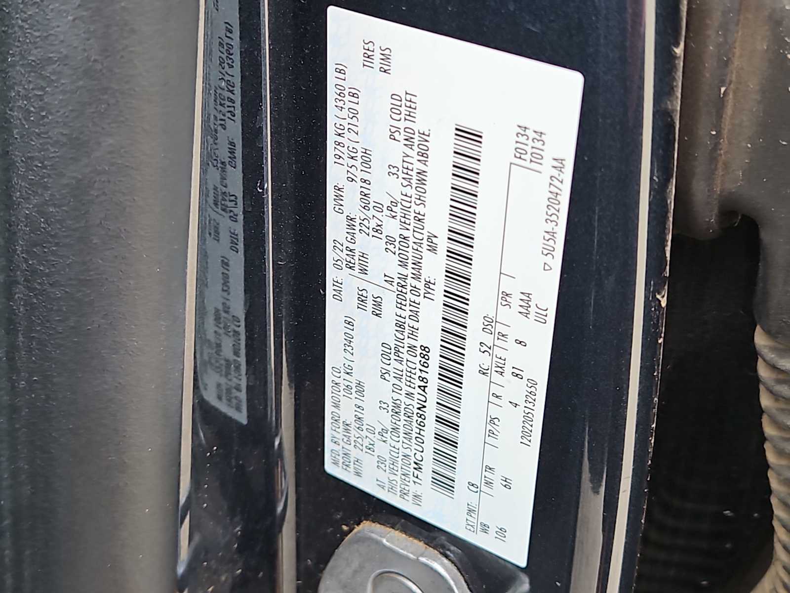 Thumbnail: 2022 Ford Escape - 25