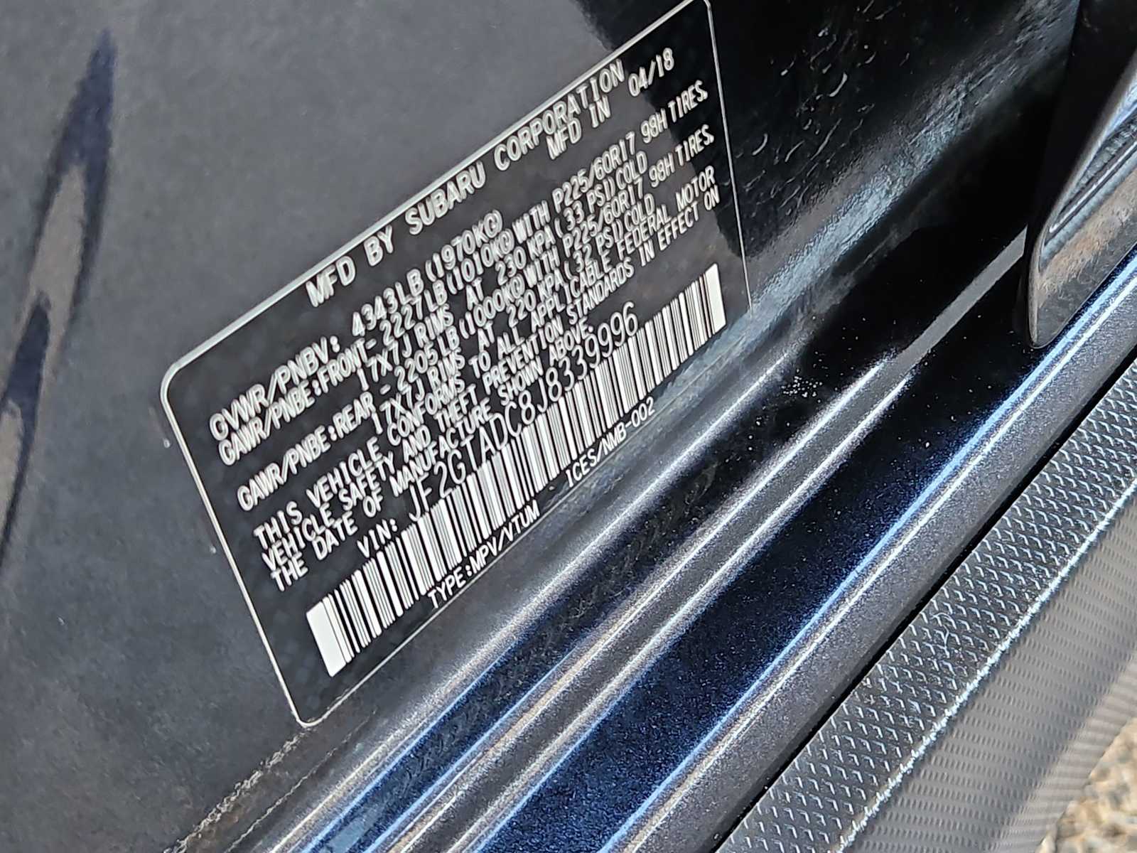 Thumbnail: 2018 Subaru Crosstrek - 25