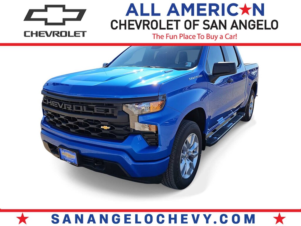 New 2026 Chevrolet Silverado 1500 Custom Truck Crew Cab