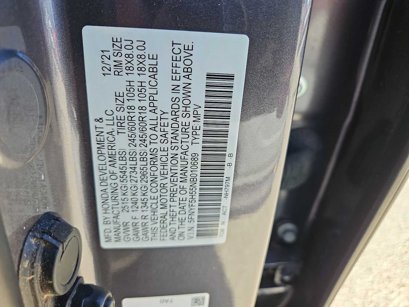 Thumbnail: 2022 Honda Pilot - 25