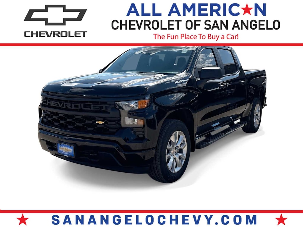 New 2026 Chevrolet Silverado 1500 Custom Truck Crew Cab