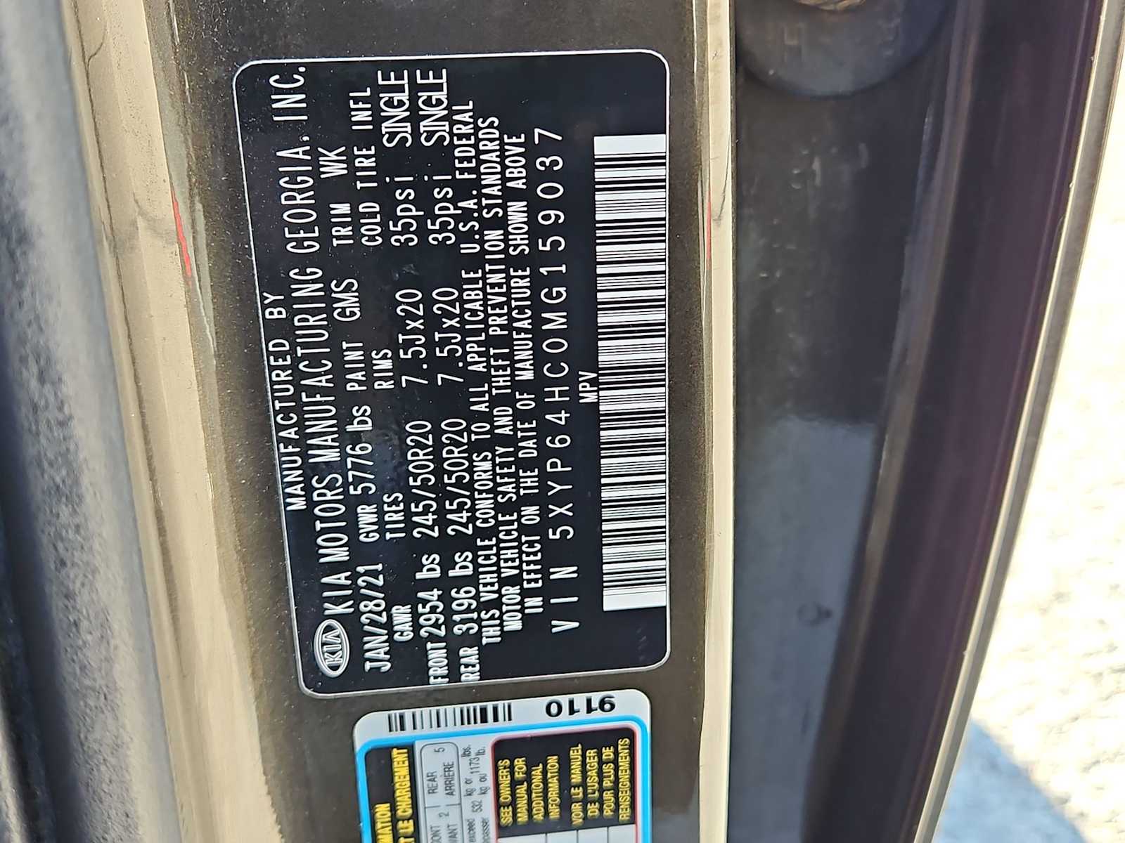 Thumbnail: 2021 Kia Telluride - 25