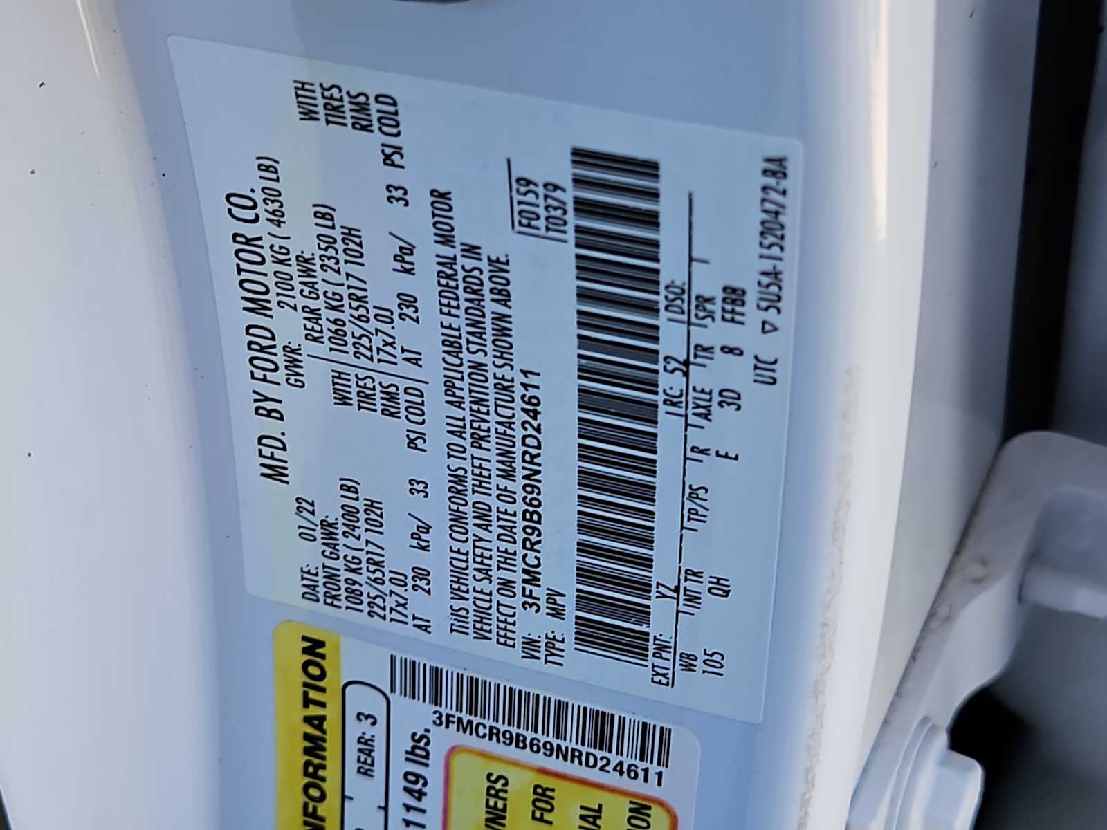 Thumbnail: 2022 Ford Bronco Sport - 25