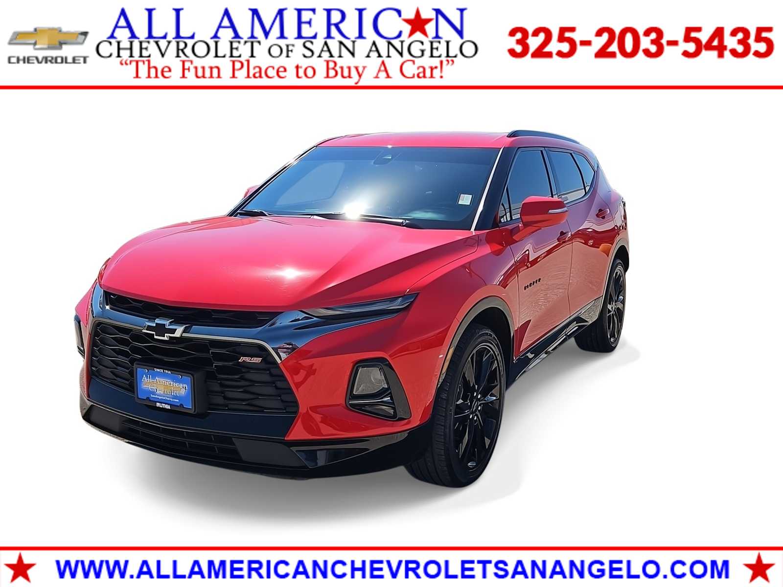 2022 Chevrolet Blazer RS -
                San Angelo, TX