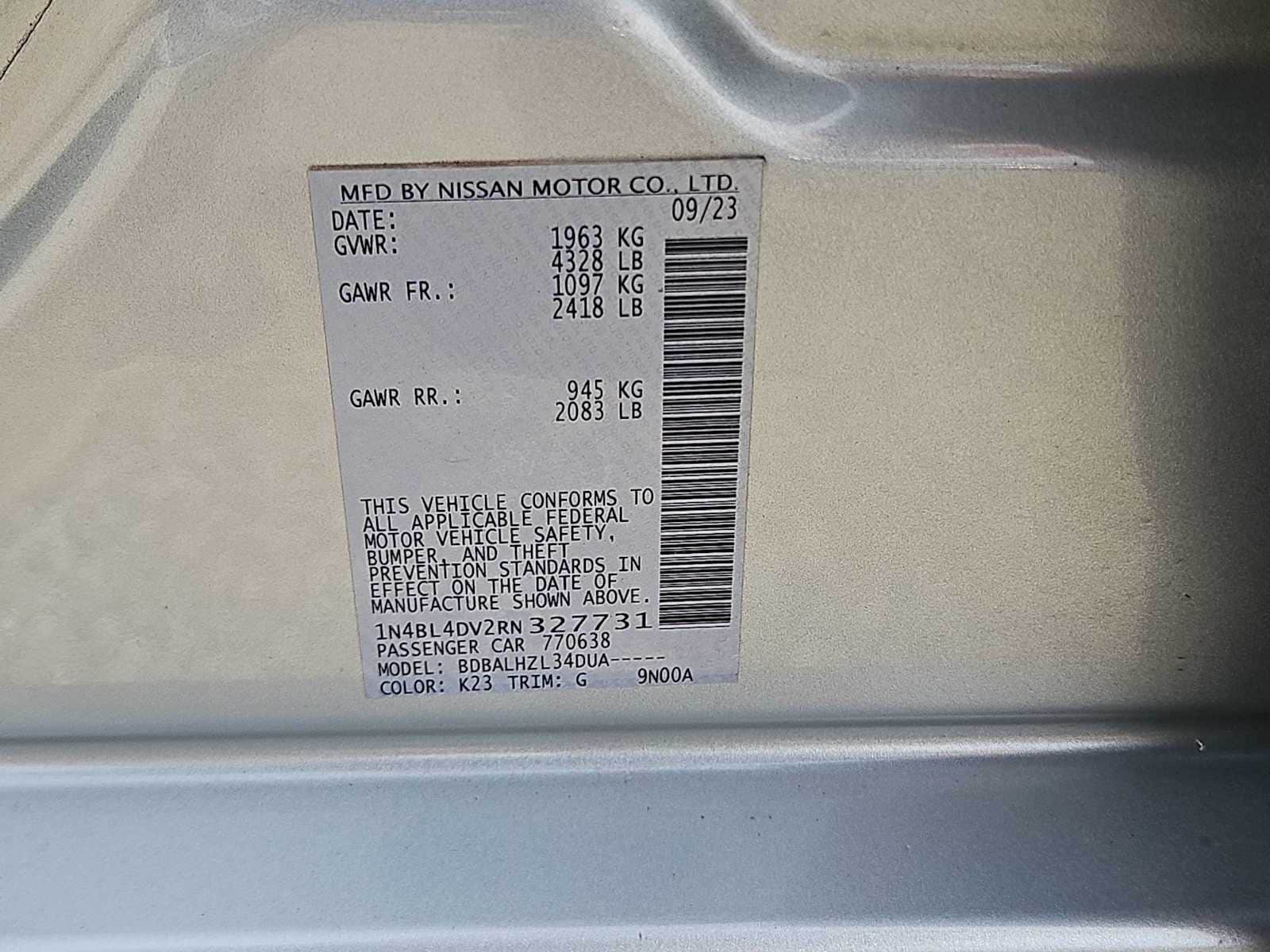 Thumbnail: 2024 Nissan Altima - 25