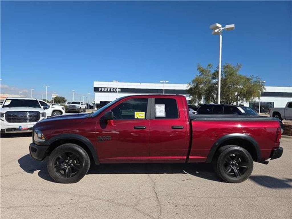 Used 2022 RAM 1500 Classic SLT 4x4 Quad Cab 6.3 ft. box 140 in. WB