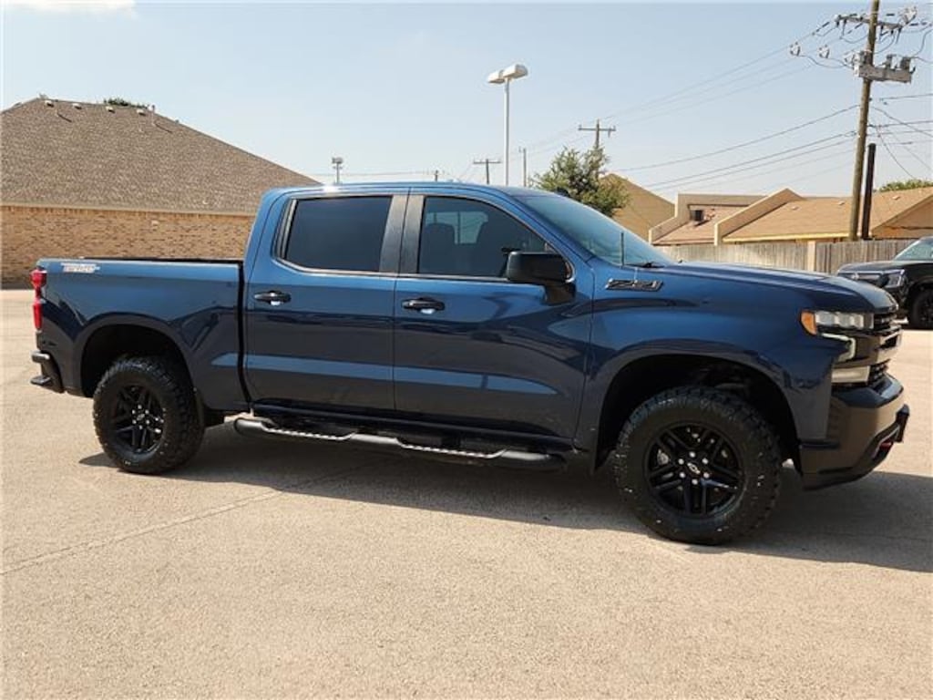 Used 2021 Chevrolet Silverado 1500 LT Trail Boss 4x4 Crew Cab 5.75 ft. box 147.4 in.