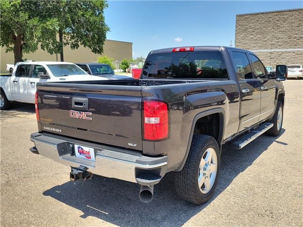 Used 2015 GMC Sierra 2500HD SLT 4x4 Crew Cab 6.6 ft. box 153.7 in. WB