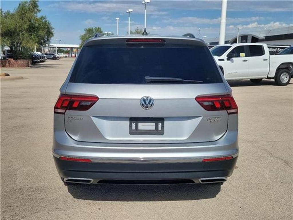 Used 2021 Volkswagen Tiguan 2.0T SE R-Line Black Front-wheel Drive