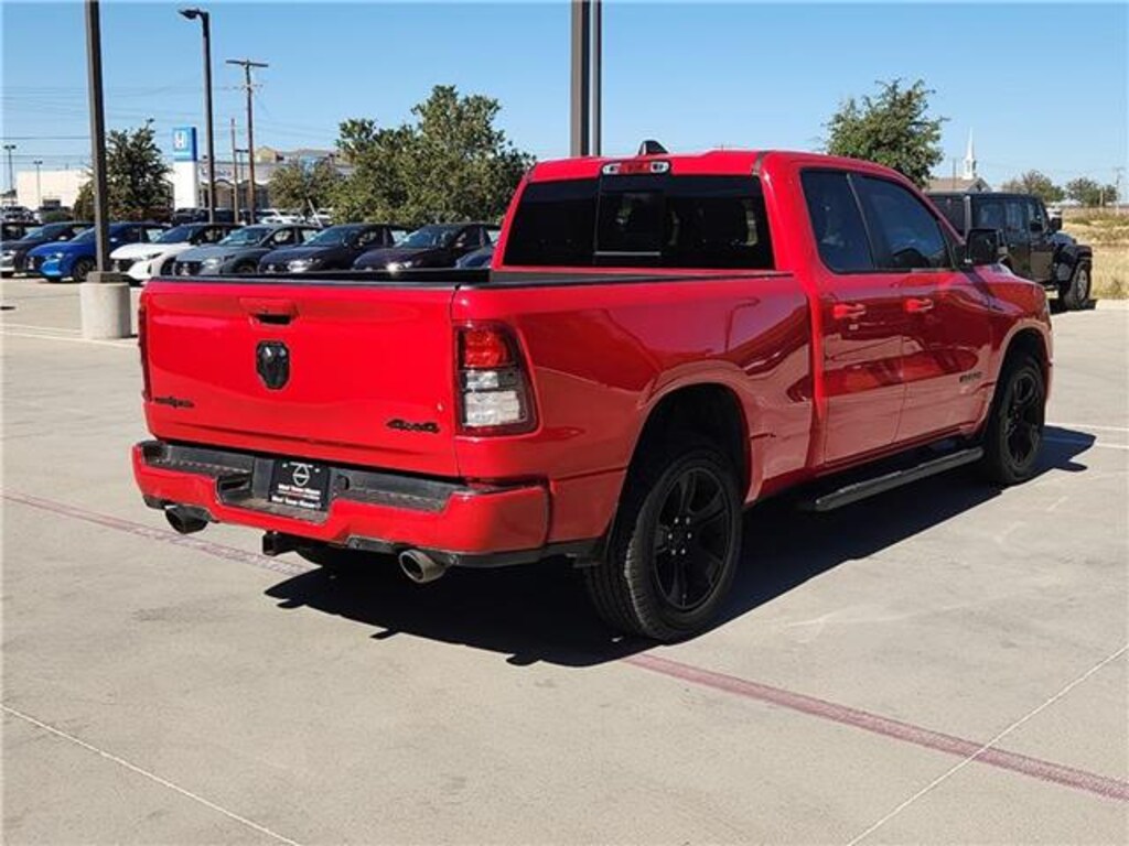 Used 2021 RAM 1500 Big Horn/Lone Star 4x4 Quad Cab 140.5 in. WB