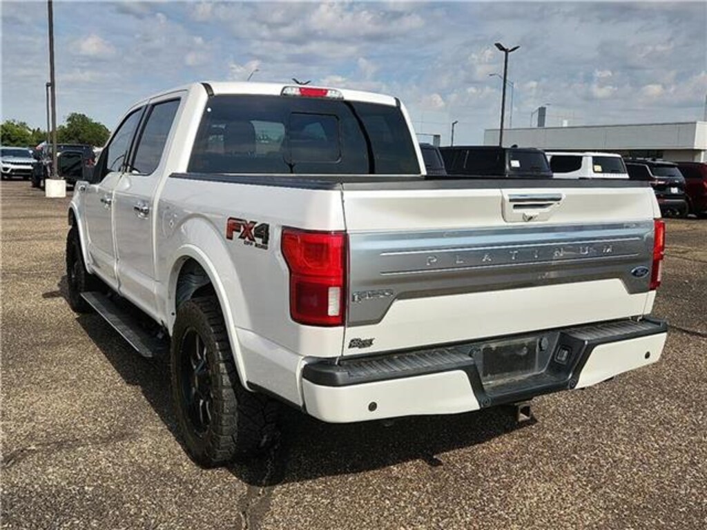 Used 2019 Ford F-150 Platinum 4x4 SuperCrew Cab Styleside 5.5 ft. box 1