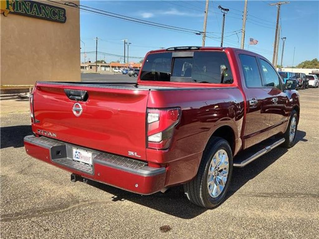 Used 2021 Nissan Titan SL (A9) (EOP 03-31-2021) 4x2 Crew Cab 5.5 ft. box