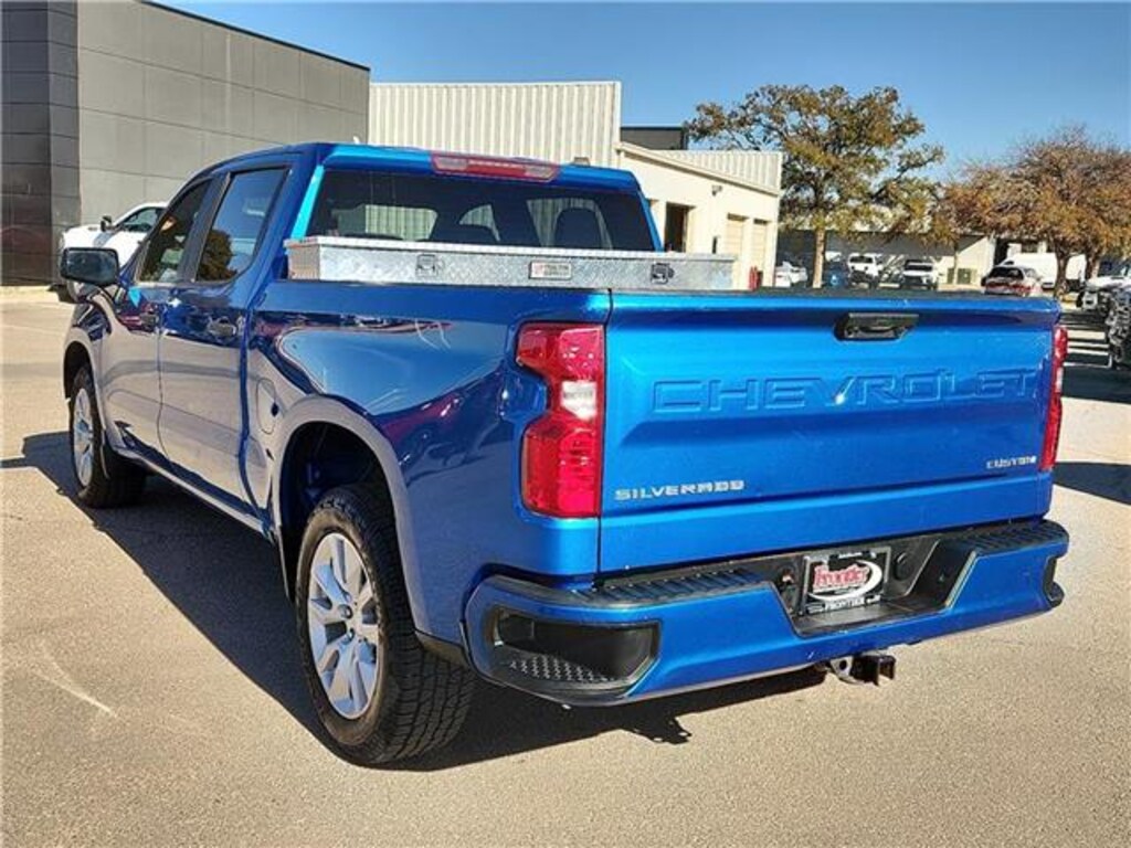 Used 2022 Chevrolet Silverado 1500 Custom 4x2 Crew Cab 5.75 ft. box 147.4 in. WB