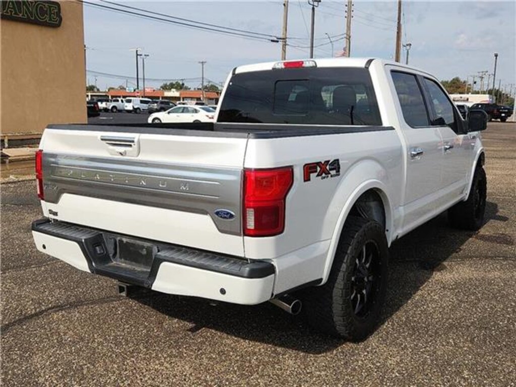 Used 2019 Ford F-150 Platinum 4x4 SuperCrew Cab Styleside 5.5 ft. box 1
