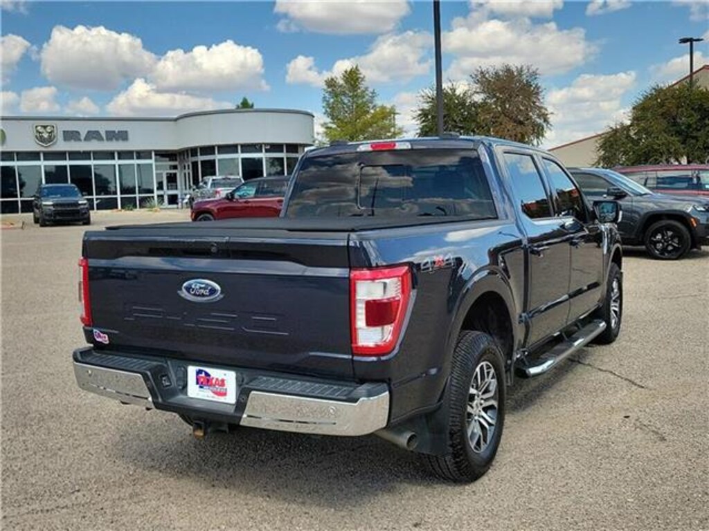Used 2021 Ford F-150 Lariat 4x4 SuperCrew Cab Styleside 5.5 ft. box 145