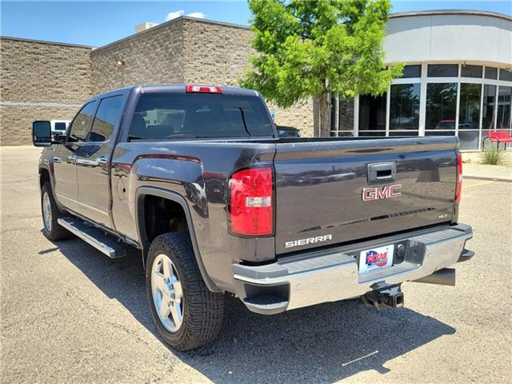 Used 2015 GMC Sierra 2500HD SLT 4x4 Crew Cab 6.6 ft. box 153.7 in. WB